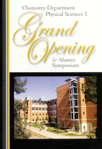 Chemical Sciences Building Grand Opening Program