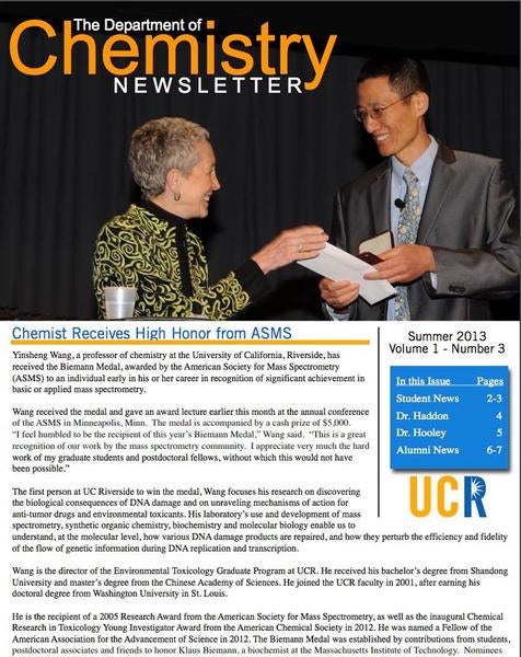 newsletter summer 2013